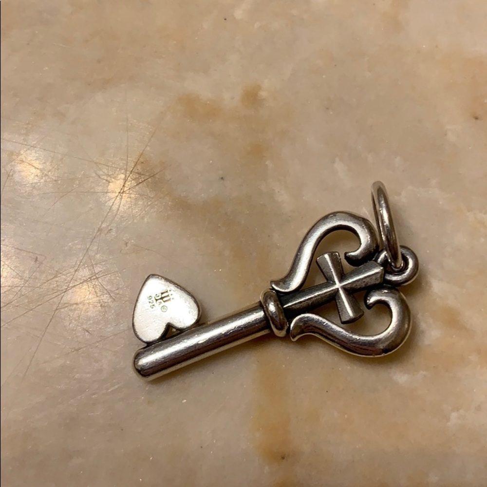 James Avery key pendant